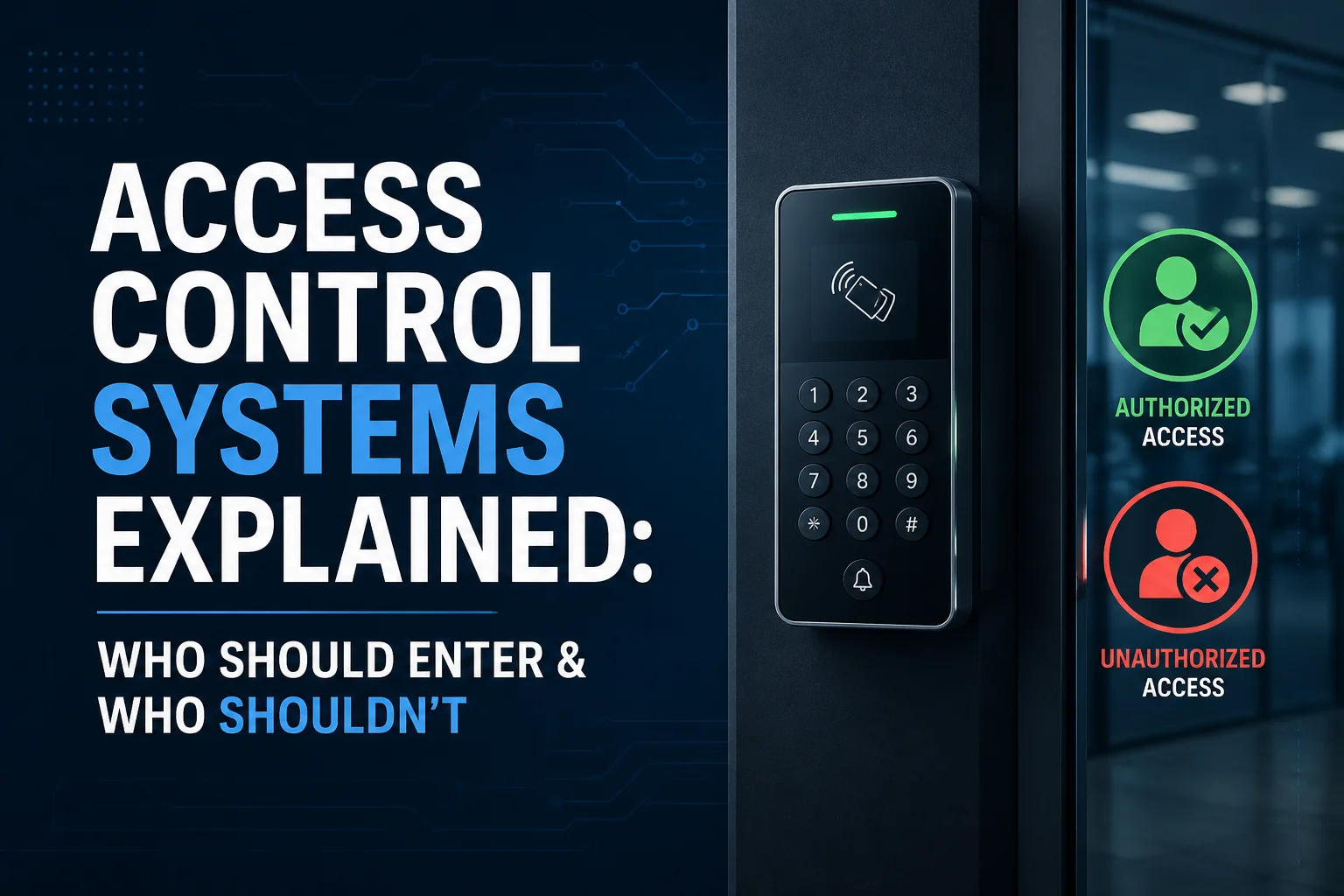 Access Control Systems Explained Who Should Enter & Who Shouldn’t