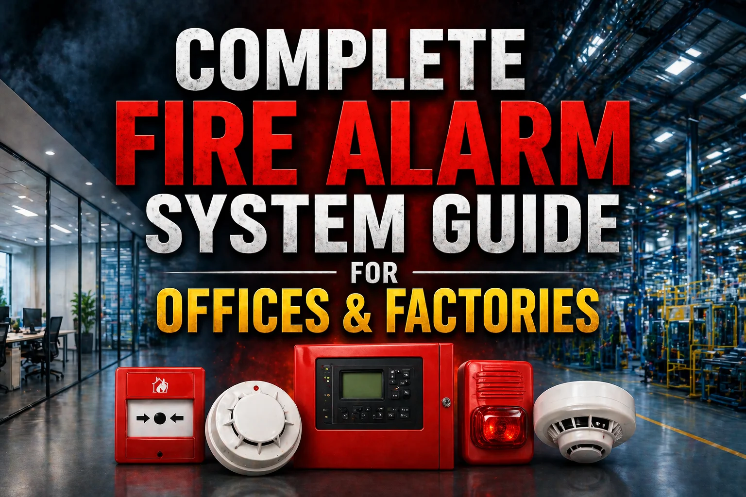 Complete Fire Alarm System Guide for Offices & Factories