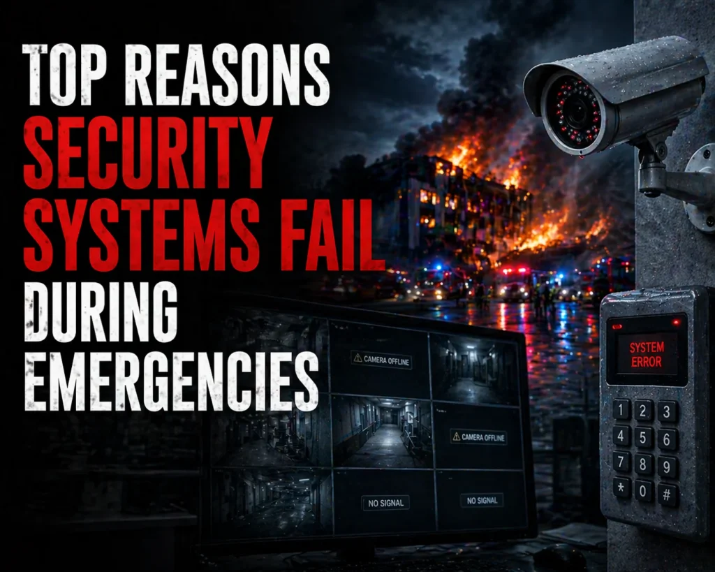 Top Reasons Security Systems Fail During Emergencies