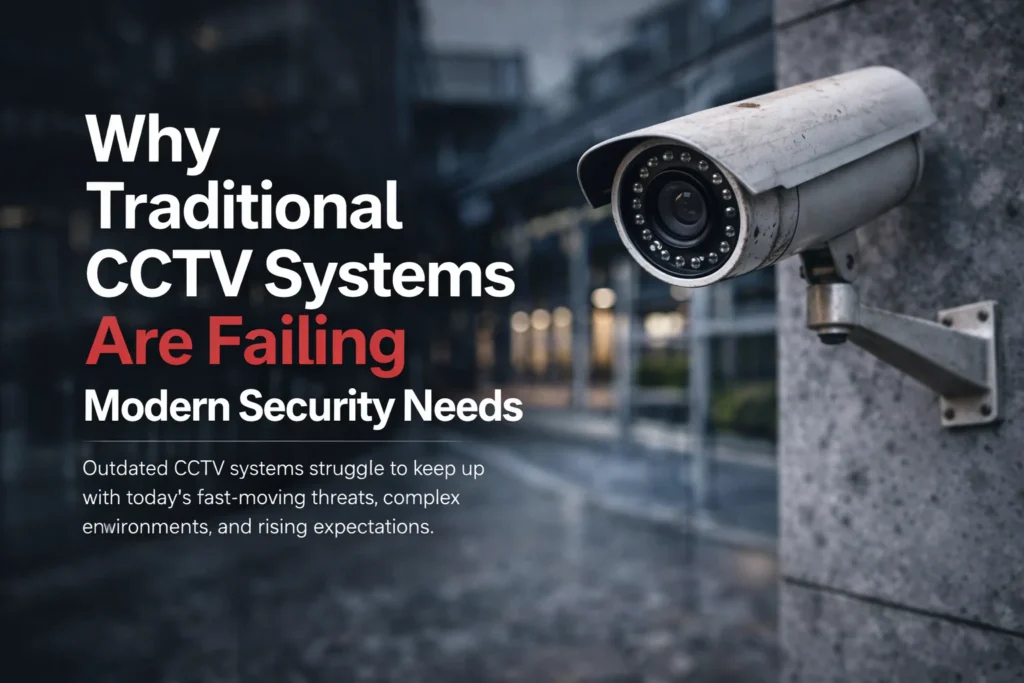 Why Traditional CCTV Systems Are Failing Modern Security Needs
